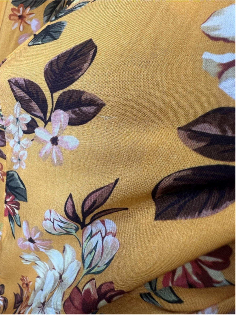 Farm Rio for Anthropologie Soigne Maxi Dress Wrap Dress Boho Tropical XS Floral - Picture 13 of 16